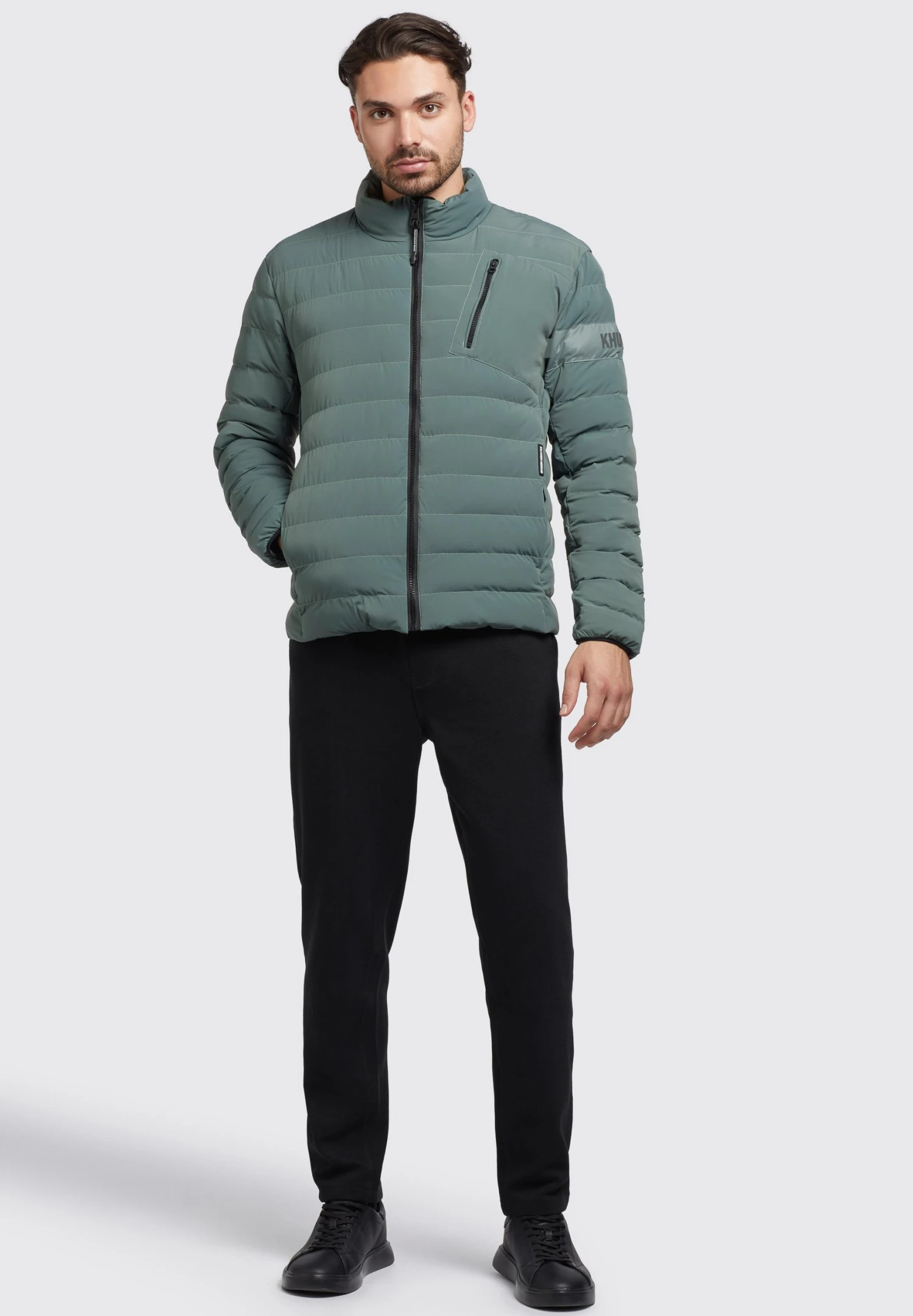 Khujo Percy Matt - Winterjas - Türkis 4 Khujo Percy Matt - Winterjas - Türkis - Afbeelding 2