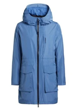 Khujo Mantel Ging - Halflange Jas - Blau -Khujo 0110051f404b4c42bee85f9edf30ff34