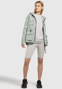 Khujo Flames - Lichte Jas - Blassgrün -Khujo 01f3d96587b8499ba81cbad9788f94a9