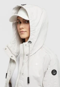 Khujo Zahira3 - Lichte Jas - Hellgrau -Khujo 04309f863caf4bea9f0c0aa6bd4ccc83