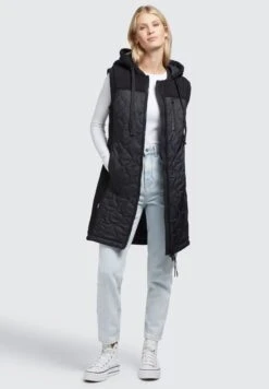 Khujo Fonda - Bodywarmer - Schwarz -Khujo 0496d080176d4dfdbfd1646b632580cc
