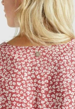 Khujo Rinalda - Blouse - Rot Weiß Geblümt -Khujo 05a9c846ff1f4aa79545abac96337e8b