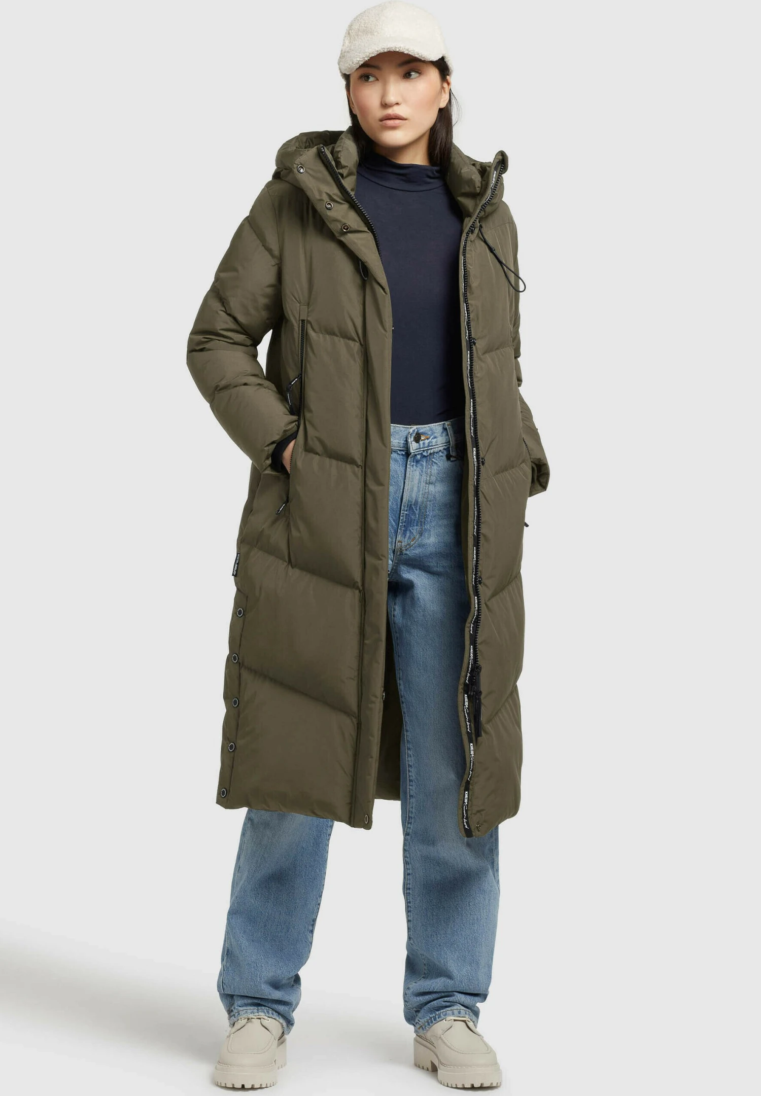 Khujo Sonje 4 - Winterjas - Khaki Grün 9 Khujo Sonje 4 - Winterjas - Khaki Grün - Afbeelding 7