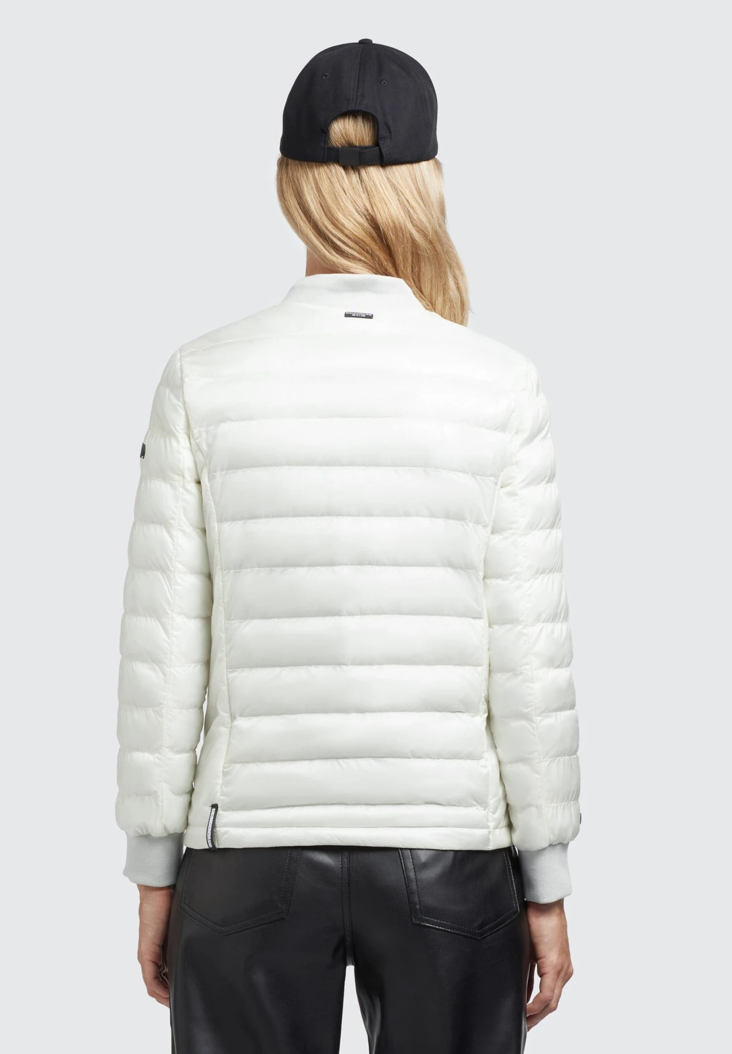 Khujo Maude Shiny - Bomberjacks - Cremeweiß 5 Khujo Maude Shiny - Bomberjacks - Cremeweiß - Afbeelding 3