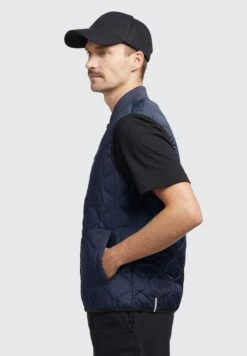 Khujo Liel - Bodywarmer - Dunkelblau -Khujo 08acdbd782dd4ed8a44d9108b750f46e