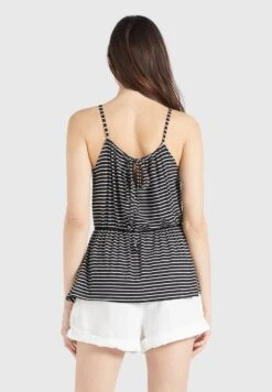 Khujo Valda - Top - Schwarz-Weiß Gestreift -Khujo 0adc685864944bf490e190e78a7de718