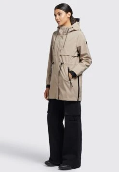 Khujo Zoni - Parka - Beige -Khujo 147bd6f7e1024a6bbabd591eacfe3af7