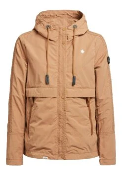 Khujo Zahira3 - Lichte Jas - Toffee -Khujo 173b55347455497daa163dfe3036ab3c