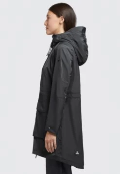 Khujo Mantel Ging - Halflange Jas - Schwarz -Khujo 192c48ae770e4648baa7a5bf994f1019