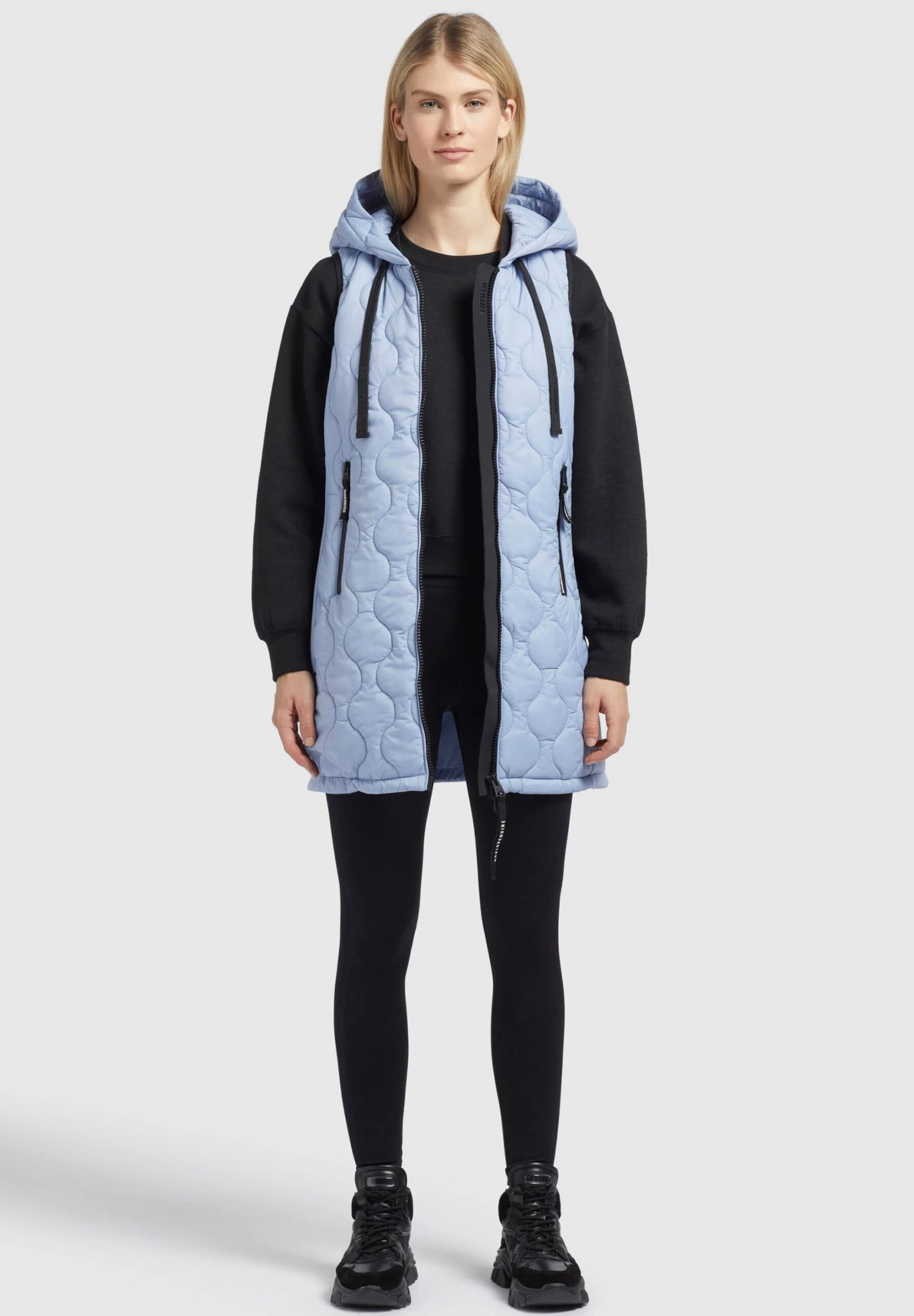 Khujo Malin - Bodywarmer - Blau 4 Khujo Malin - Bodywarmer - Blau - Afbeelding 2