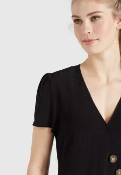 Khujo Porgy - Jurk - Schwarz -Khujo 1ce3088e86ef4461bbc5c4968e429f02