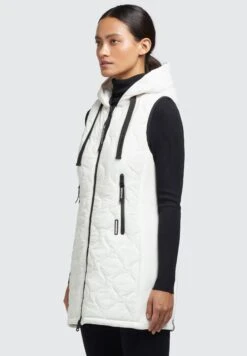 Khujo Malin - Bodywarmer - Naturweiß -Khujo 26950c5cea784901b19fbbd56b1373a7