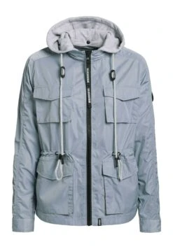 Khujo Flames - Lichte Jas - Blaugrau Hell -Khujo 271ec0f1b79d480f9e8b77e0131edb46