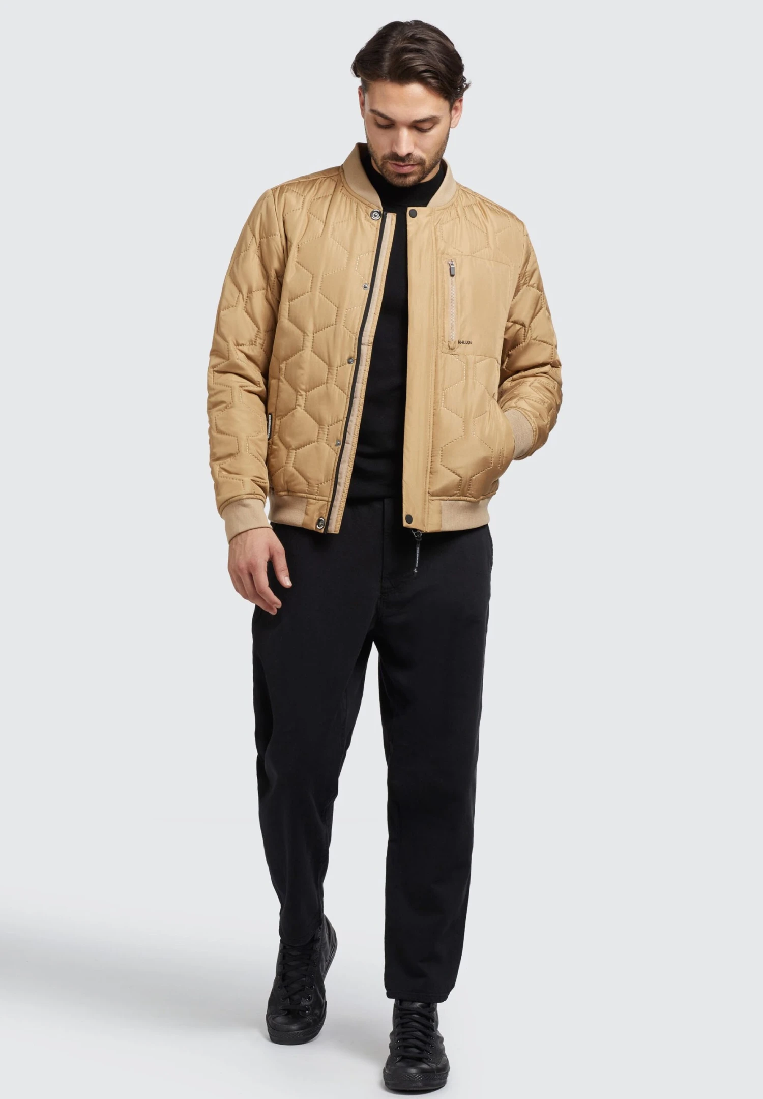 Khujo Carlson - Jas - Beige 4 Khujo Carlson - Jas - Beige - Afbeelding 2