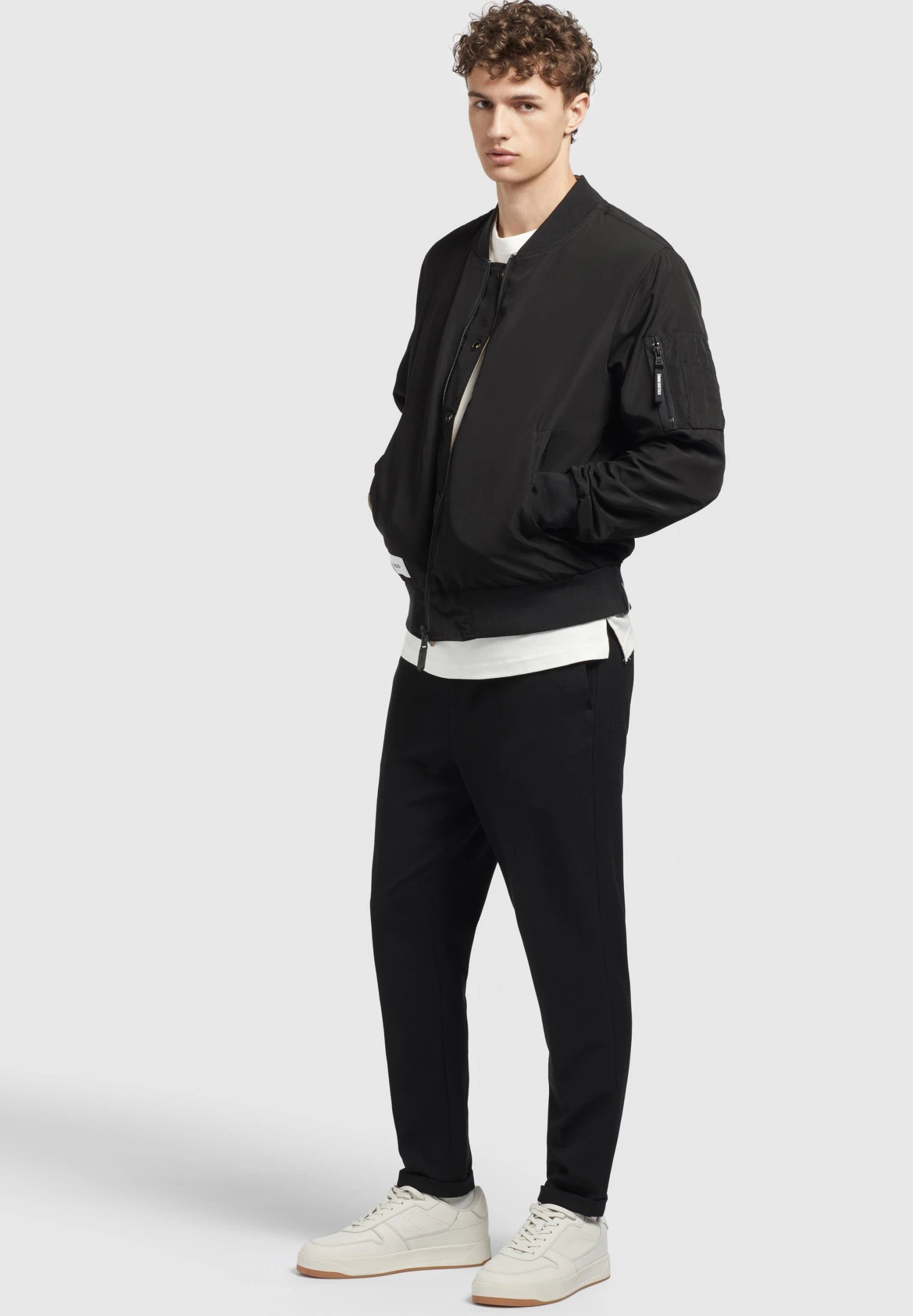 Khujo Velo - Bomberjacks - Blk Bei 4 Khujo Velo - Bomberjacks - Blk Bei - Afbeelding 2