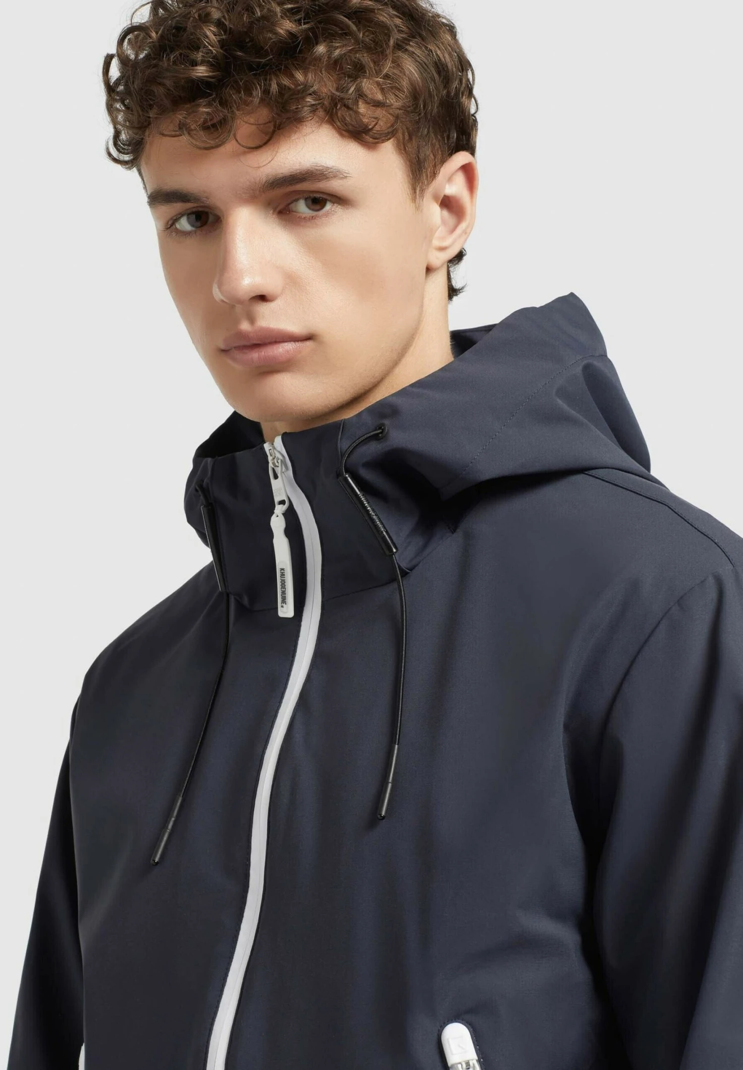 Khujo Neal - Outdoorjas - Dunkelblau 7 Khujo Neal - Outdoorjas - Dunkelblau - Afbeelding 5