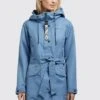 Khujo Lauren - Parka - Blau -Khujo 35bd8208cc02416ba019baad31c05a6c