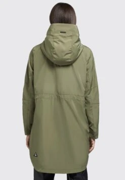 Khujo Mantel Ging - Halflange Jas - Olivgrün -Khujo 35d4b2377f3e4c00a7945e3f0df375d4