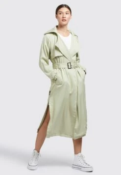Khujo Garda - Trenchcoat - Blassgrün -Khujo 3aa6f9aec01447fc82637882abdfacf7