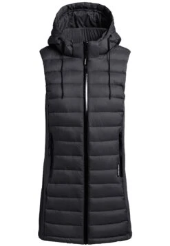 Khujo Weste Becca Matt - Bodywarmer - Schwarz -Khujo 3e6221c96d9c4df1b6e00b9bec82d7c0