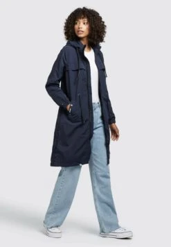 Khujo Mantel Voya3 - Parka - Dunkelblau -Khujo 433a8098a6d645ada8a119fe1e69b0be