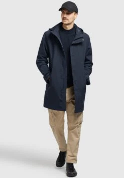 Khujo York - Regenjas - Dunkelblau -Khujo 44dd7b9d906542f89a18ba133a8dea61