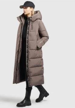 Khujo Soulani2 - Winterjas - Taupe -Khujo 4622e1a528da487d8c01fa88983cdefe