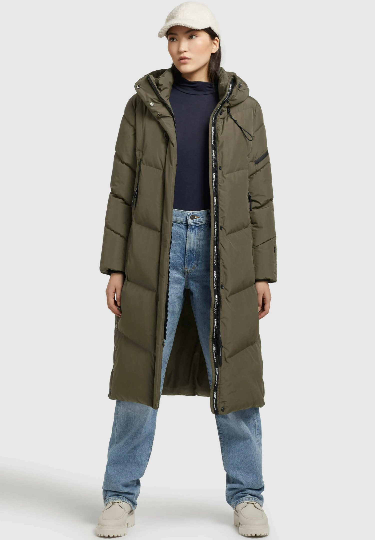 Khujo Sonje 4 - Winterjas - Khaki Grün 4 Khujo Sonje 4 - Winterjas - Khaki Grün - Afbeelding 2