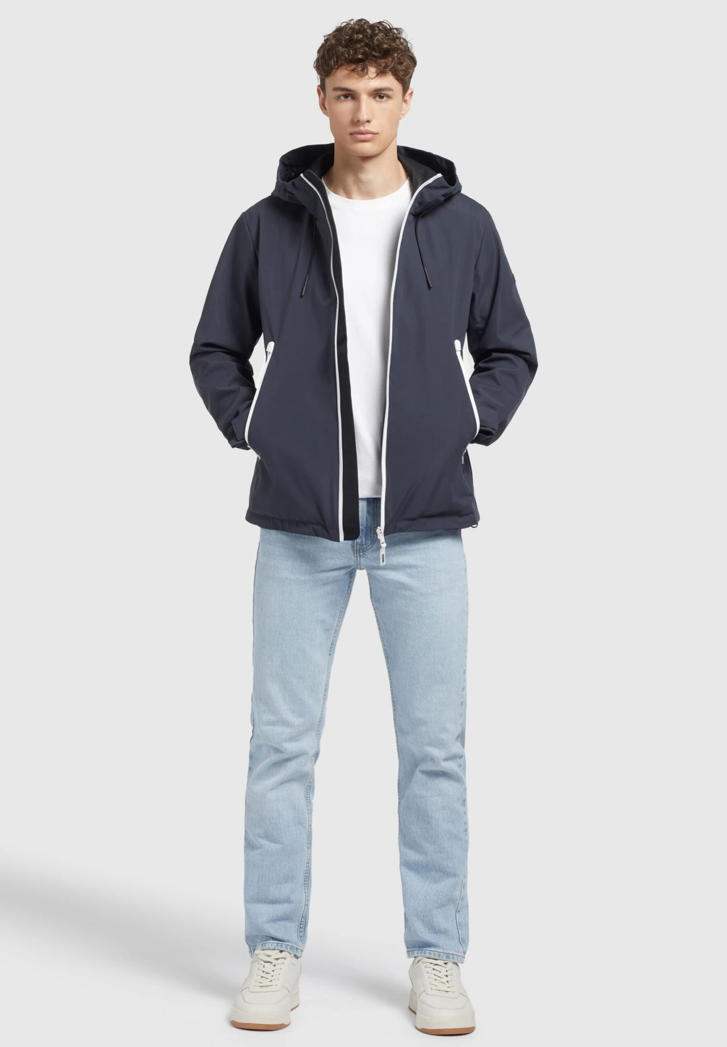 Khujo Neal - Outdoorjas - Dunkelblau 9 Khujo Neal - Outdoorjas - Dunkelblau - Afbeelding 7