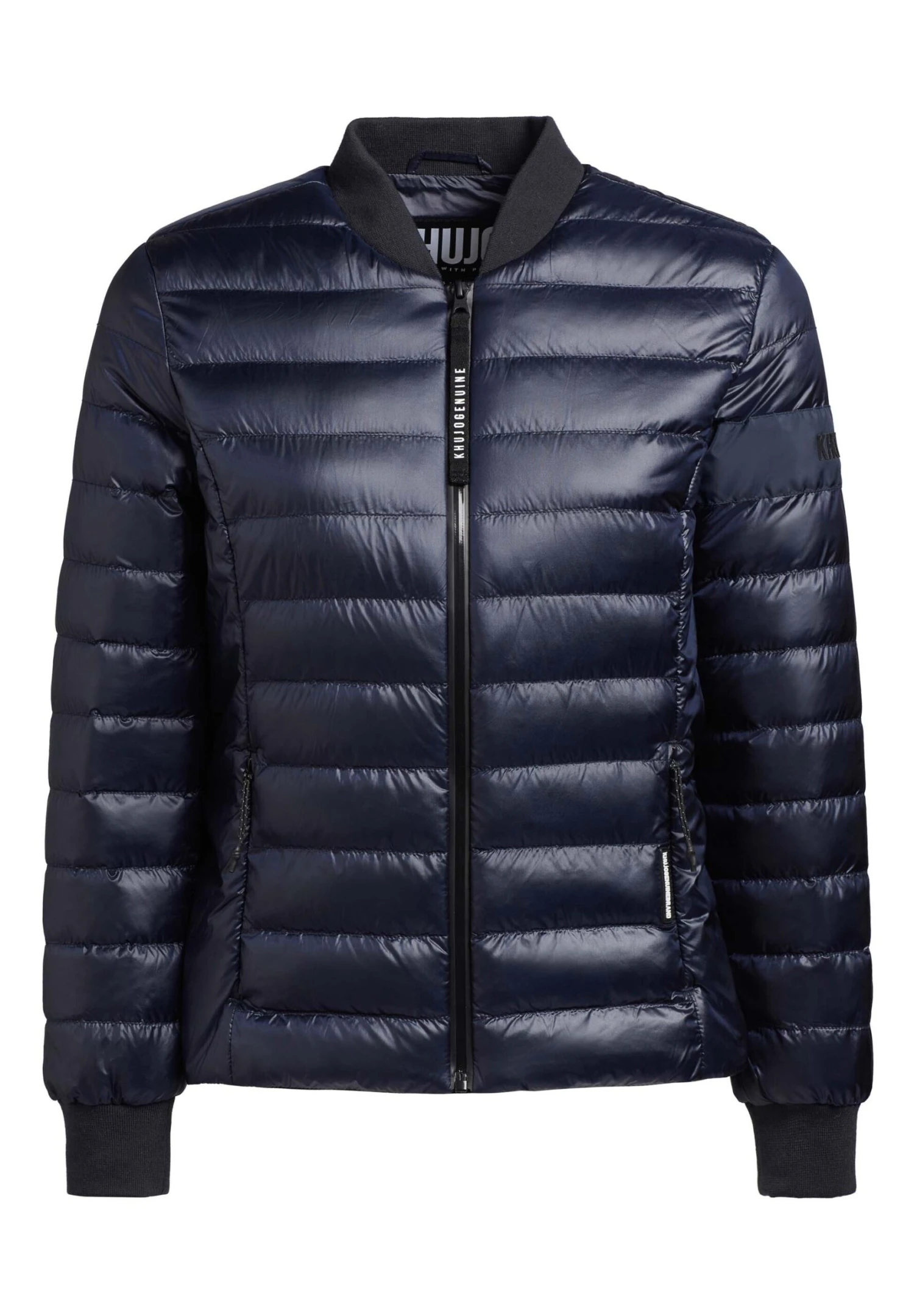 Khujo Maude Shiny - Bomberjacks - Dunkelblau 10 Khujo Maude Shiny - Bomberjacks - Dunkelblau - Afbeelding 8