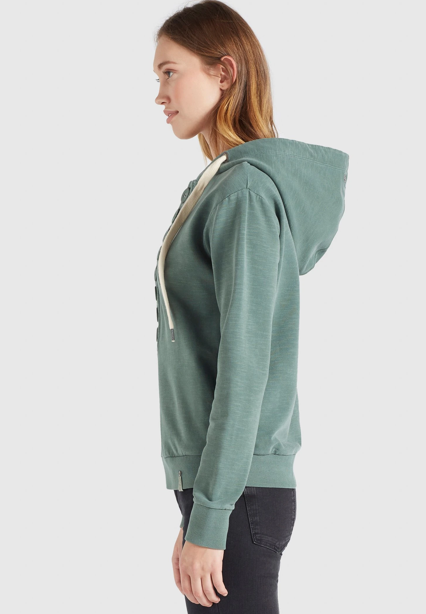 Khujo Keiki - Hoodie - Aqua Gewaschen 6 Khujo Keiki - Hoodie - Aqua Gewaschen - Afbeelding 4