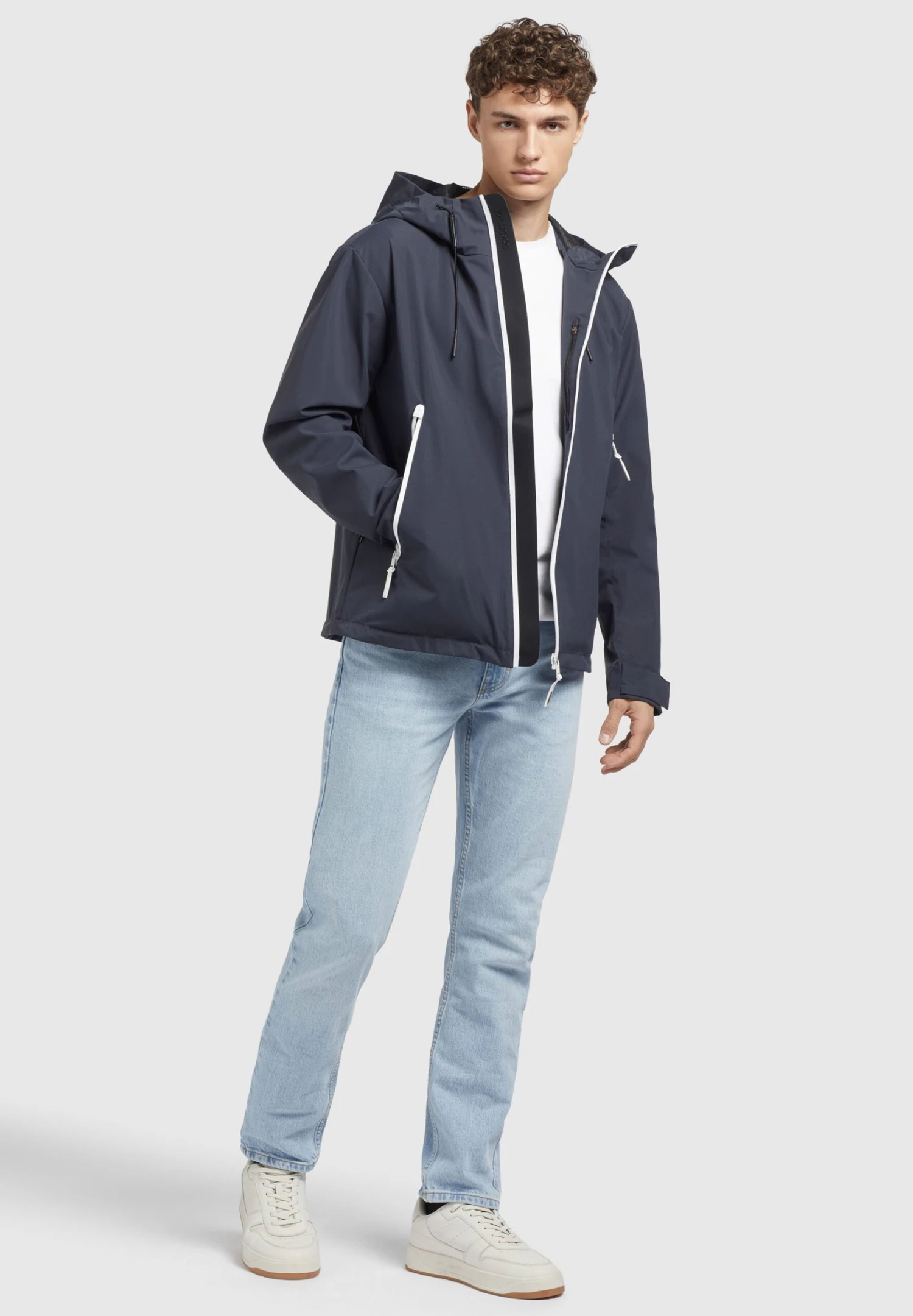 Khujo Neal - Outdoorjas - Dunkelblau 4 Khujo Neal - Outdoorjas - Dunkelblau - Afbeelding 2