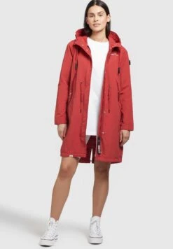 Khujo Adda - Parka - Rot -Khujo 4f6510cf224f4cb19be19cfab6f12646