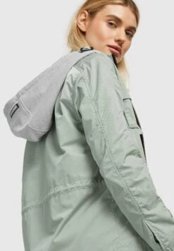 Khujo Flames - Lichte Jas - Blassgrün -Khujo 56dee82b9982443fa52ff00b41015822