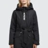 Khujo Lauren - Parka - Schwarz -Khujo 5aa4514e3953430e9c7419a2e49ed394
