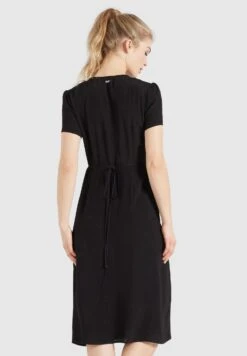 Khujo Porgy - Jurk - Schwarz -Khujo 5b8aaea05f1f47c5a61189c422faa6e2