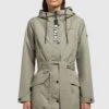 Khujo Lauren - Parka - Khaki -Khujo 5dbc2a91fc454e649a044cebe26dbd81