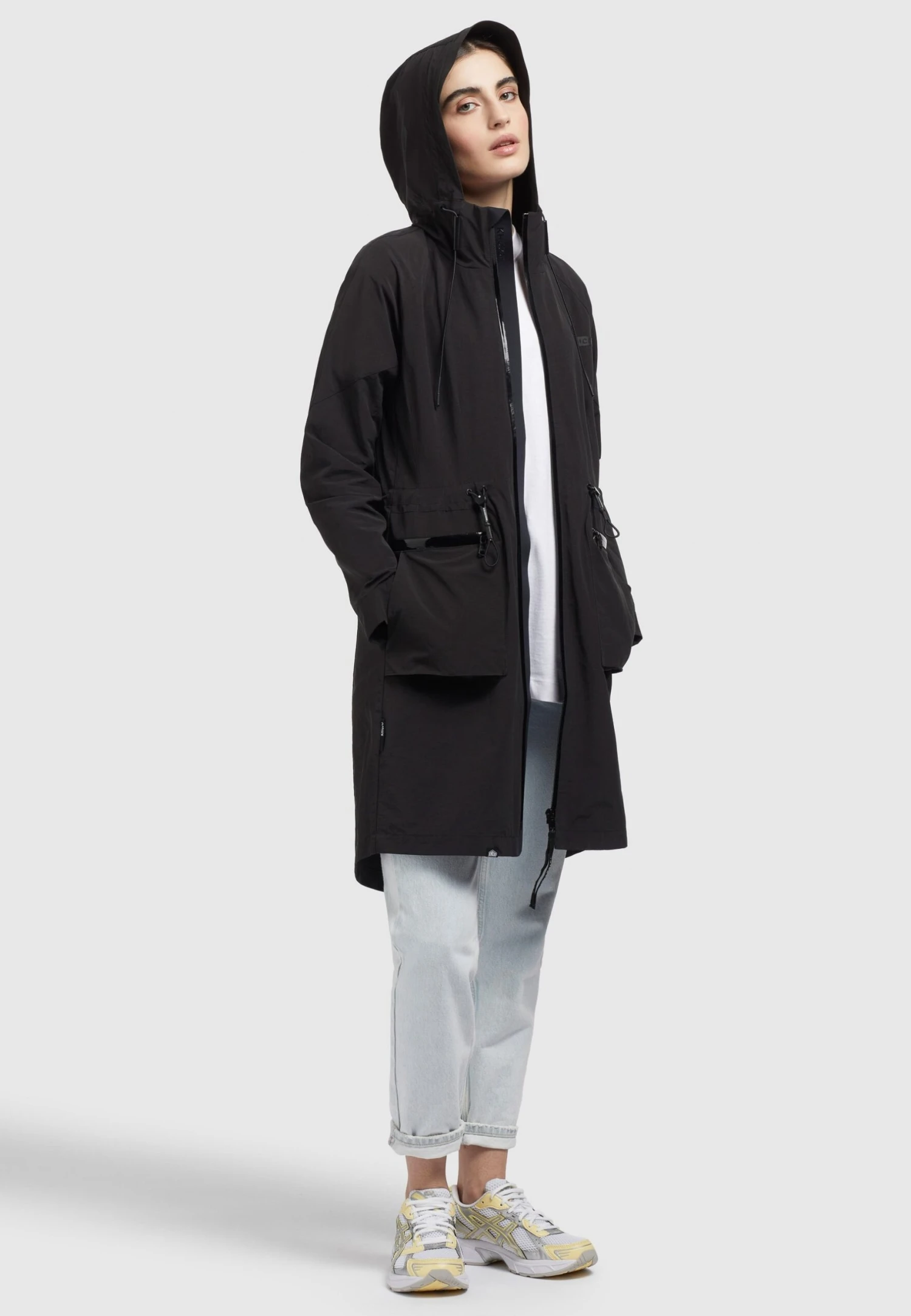 Khujo Levane - Regenjas - Schwarz 9 Khujo Levane - Regenjas - Schwarz - Afbeelding 7