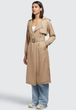 Khujo Garda - Trenchcoat - Beige -Khujo 6ab28f8001c8409a8e8f83fa69790ba6