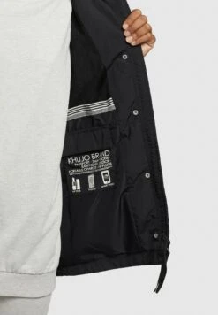 Khujo Caima - Parka - Schwarz -Khujo 6b80af3ca9fc410ab1070f43f1ef0f3a
