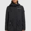 Khujo Caima - Parka - Schwarz -Khujo 6e9d9cb9cb5e4f64a1a9c89a209a6efc