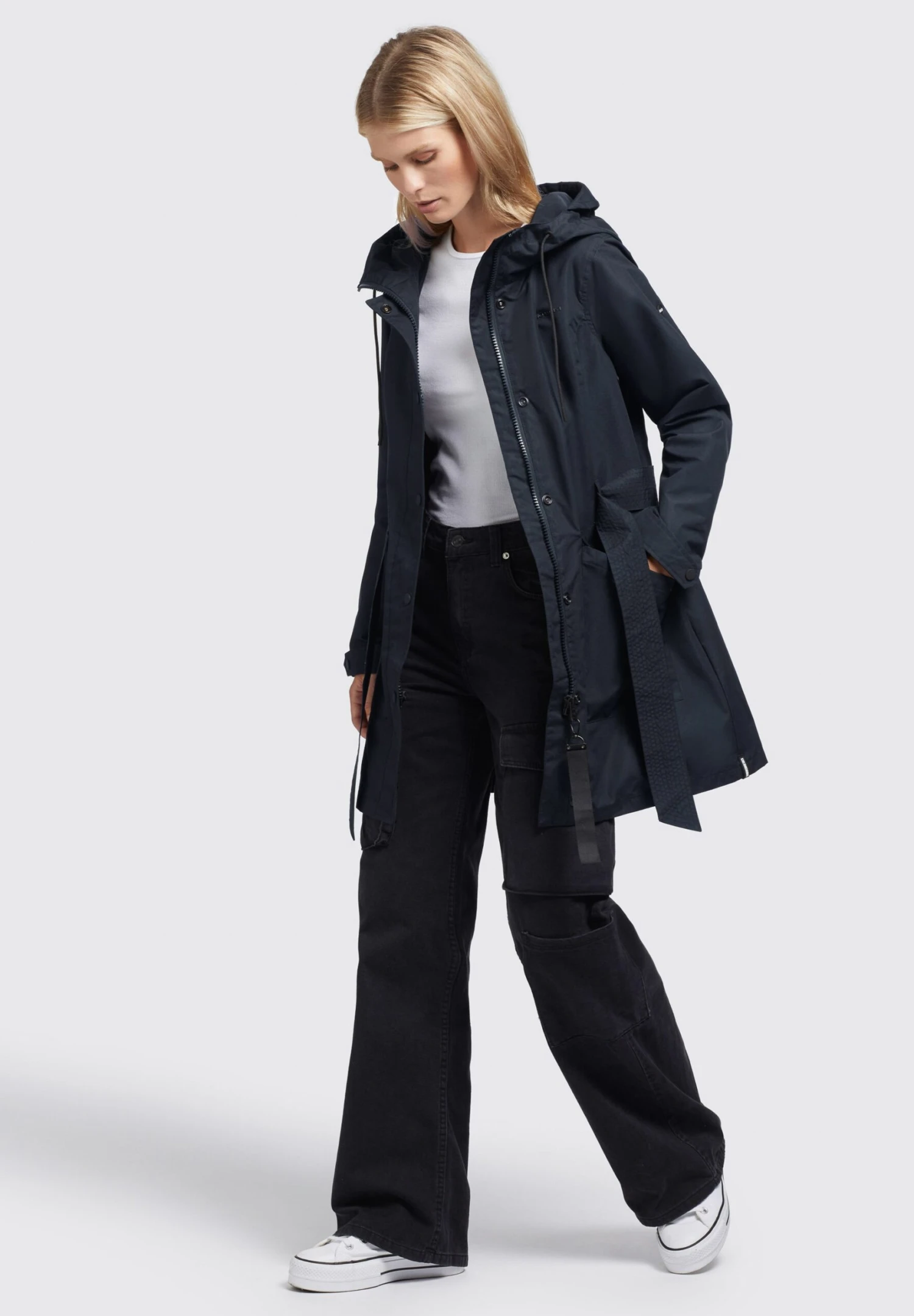 Khujo Lauren - Parka - Dunkelgrau 6 Khujo Lauren - Parka - Dunkelgrau - Afbeelding 4