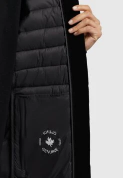 Khujo Ruth Matt - Winterjas - Schwarz -Khujo 74206a80486b4b2f88571b1278ab0ff5