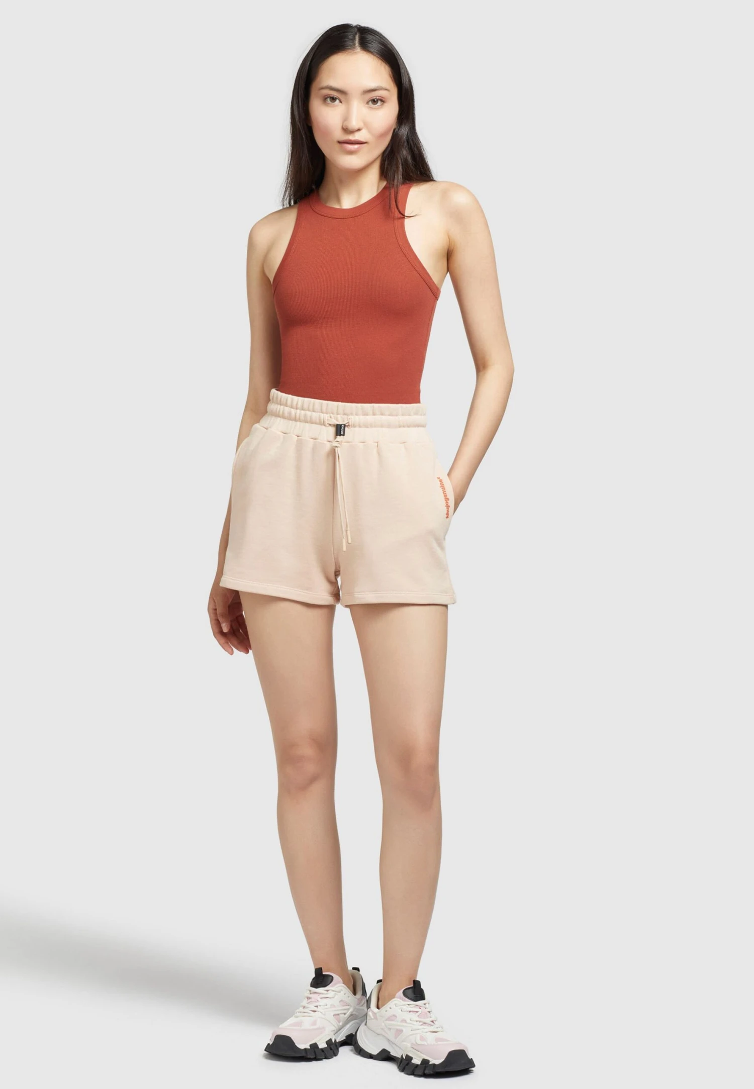 Khujo Mirabelle - Trainingsbroek - Aprikot 4 Khujo Mirabelle - Trainingsbroek - Aprikot - Afbeelding 2