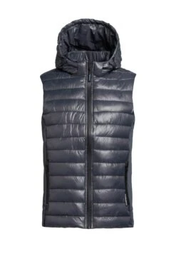 Khujo Wemo Shiny - Bodywarmer - Grau -Khujo 771360eeaa3b4a1dab6766c471ce1b90