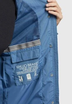 Khujo Adda - Halflange Jas - Blau -Khujo 78244944b48c460fa0995f76d63d9992