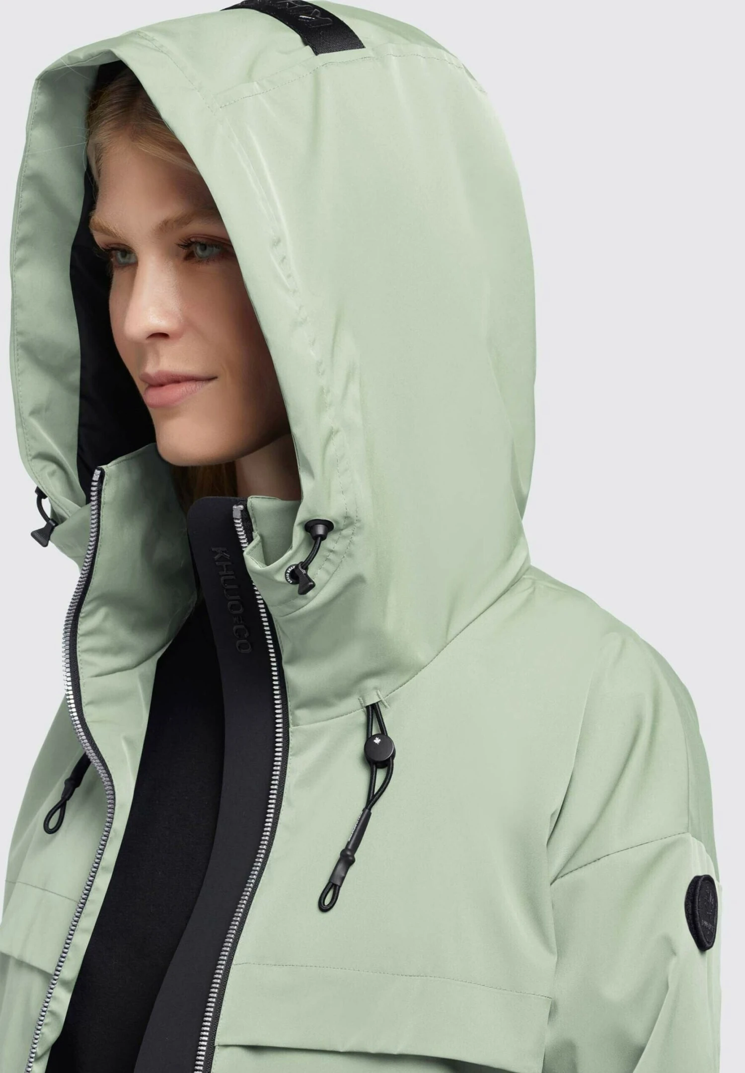 Khujo Blair2 - Lichte Jas - Blassgrün 8 Khujo Blair2 - Lichte Jas - Blassgrün - Afbeelding 6