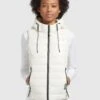Khujo Fabia Shiny - Bodywarmer - Weiß 1 Khujo Fabia Shiny - Bodywarmer - Weiß -Khujo 793d50bcb49f4ecd80b195c767df9888