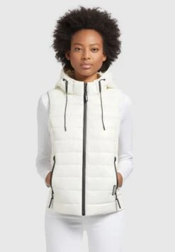 Khujo Fabia Shiny - Bodywarmer - Weiß