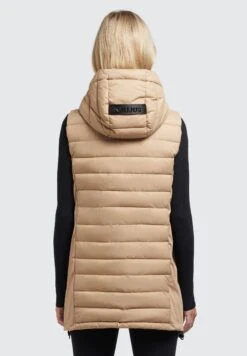 Khujo Weste Becca Matt - Bodywarmer - Beige -Khujo 7e84bd15a6ff4bec91fe3779cec0f62b